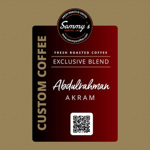 Abdulrahman Akram Blend - Sammy's Coffee 