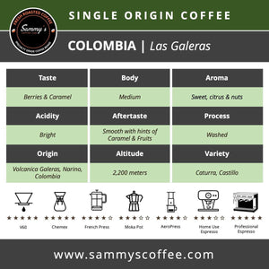 Colombia Las Galeras - Sammy's Coffee 