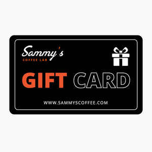 Sammy's Gift Cards - Sammy's Coffee 